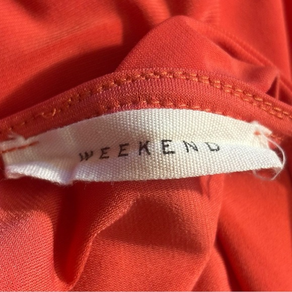 Weekend Women's Spiced Coral Sleeveless Mini Dress Size Medium - Picture 5 of 6